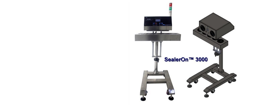 SealerOn3000™ Flat Cap Induction Machine